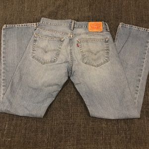 Mens Levi 527 jeans
